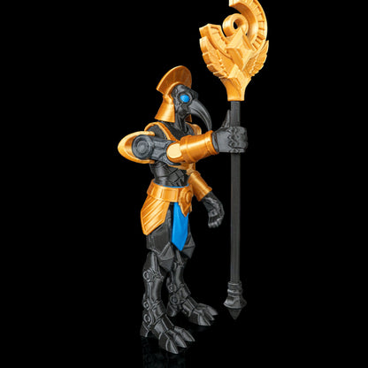 Seth Mecha em pose de combate