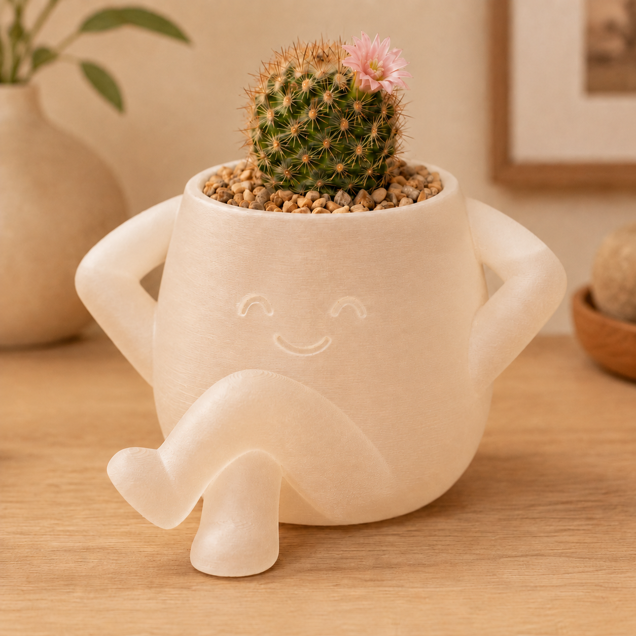 Sossego — Vaso Amiguinho de Pernas Cruzadas