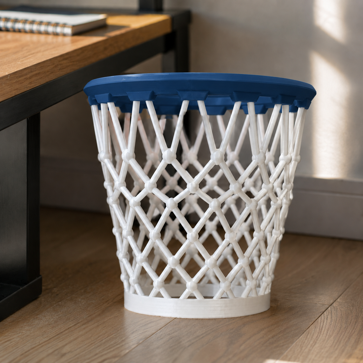 Swish — Cesta branca — Aro Dark Blue