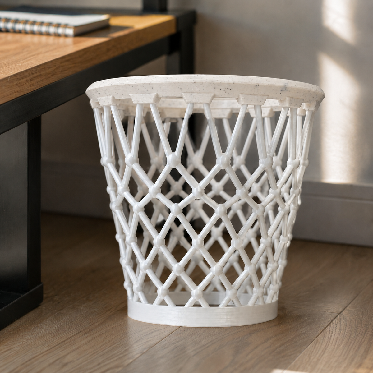 Swish — Cesta branca — Aro Mármore
