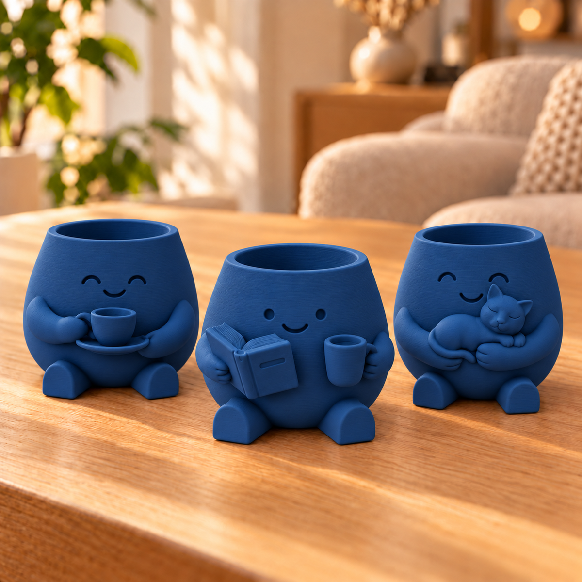 Trio Pequenos Prazeres — Cor: Dark Blue