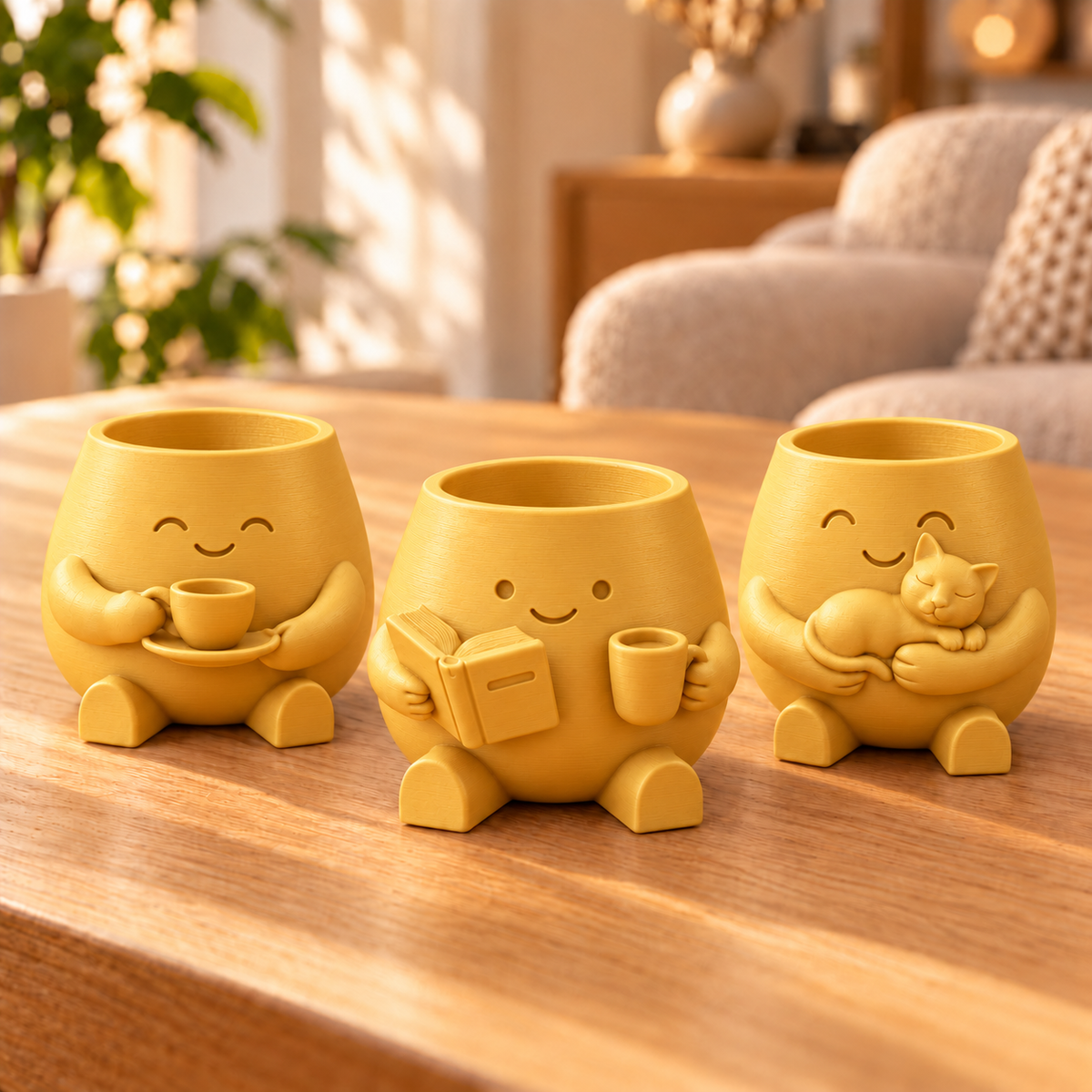 Trio Pequenos Prazeres — Cor: Dourado
