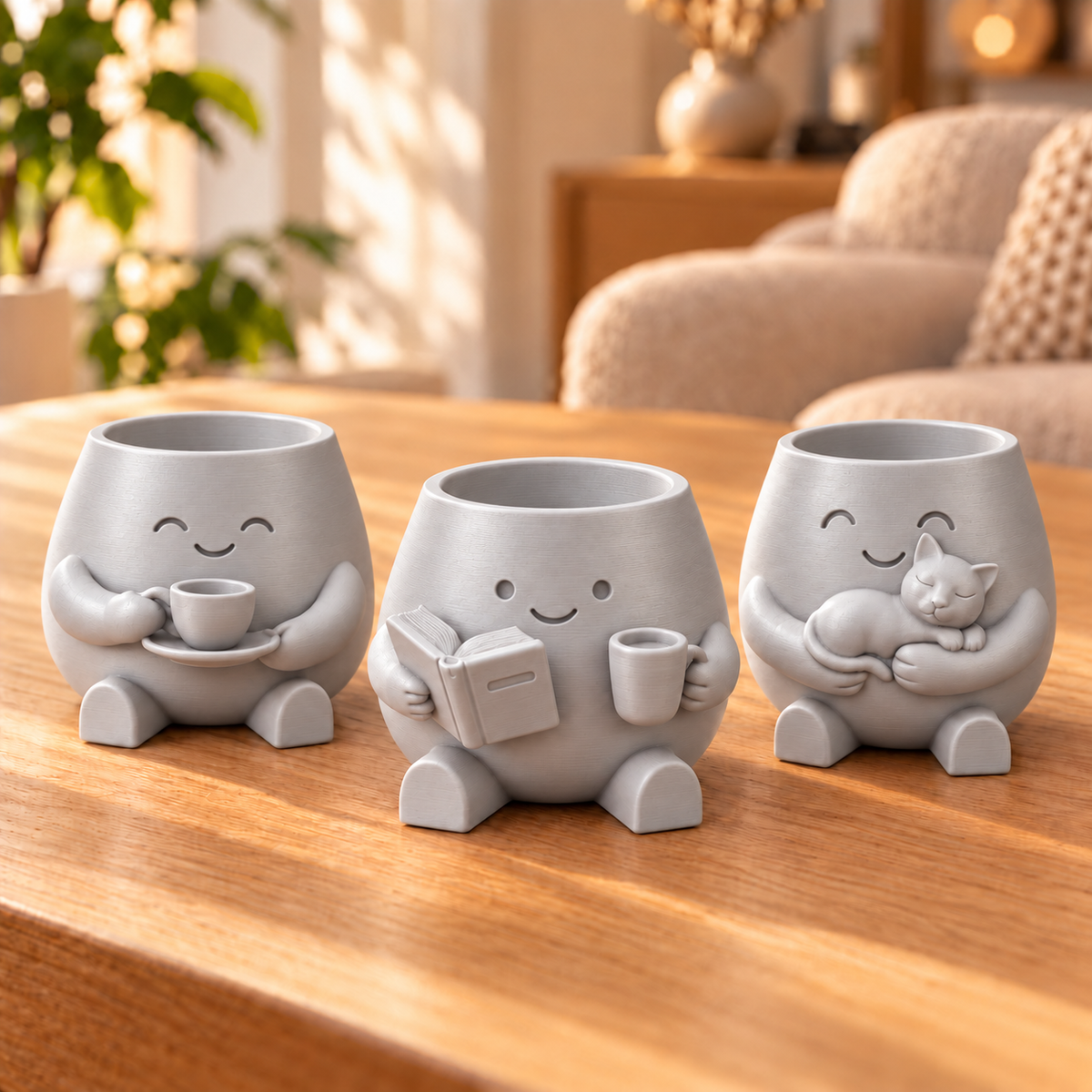 Trio Pequenos Prazeres — Cor: Prata