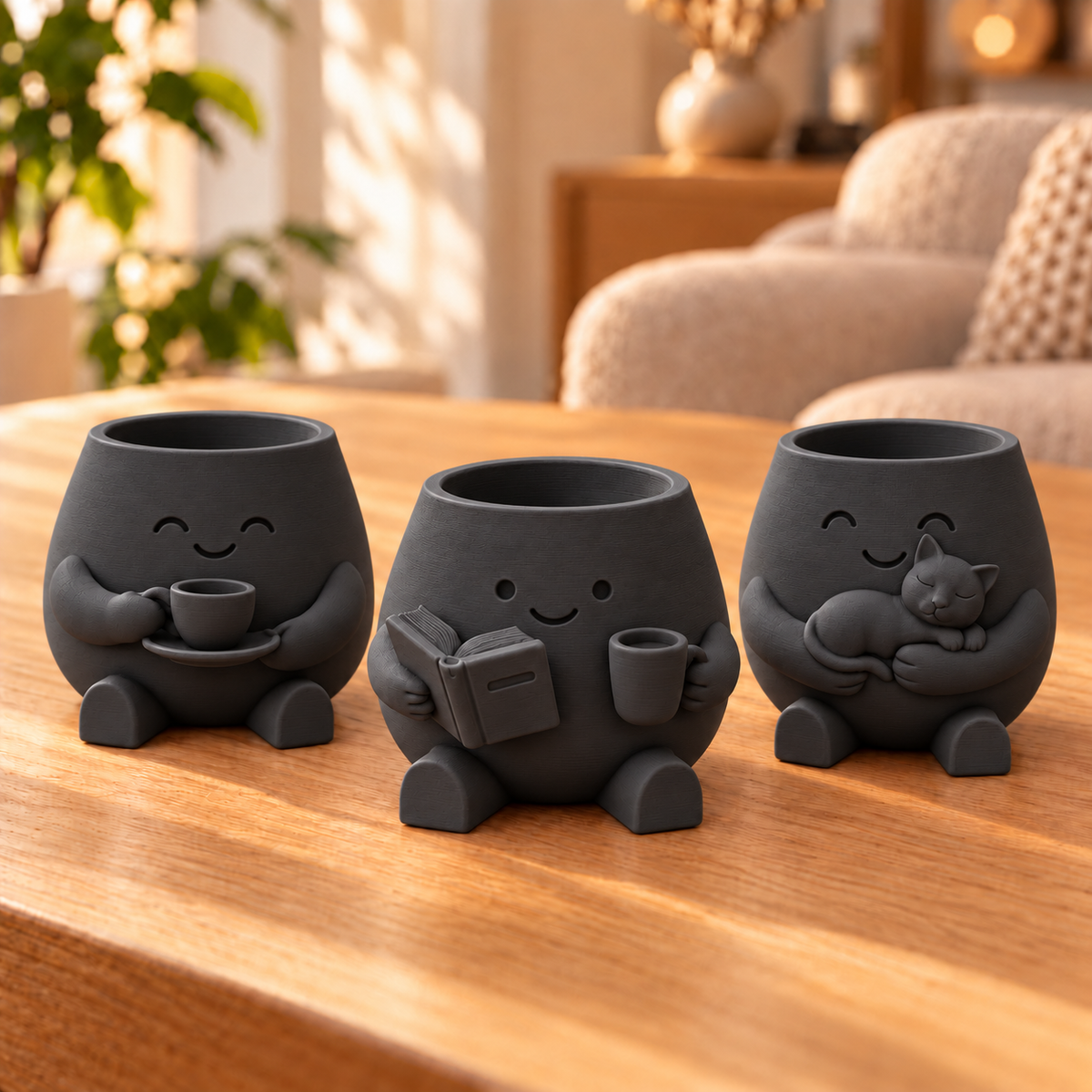 Trio Pequenos Prazeres — Cor: Preto