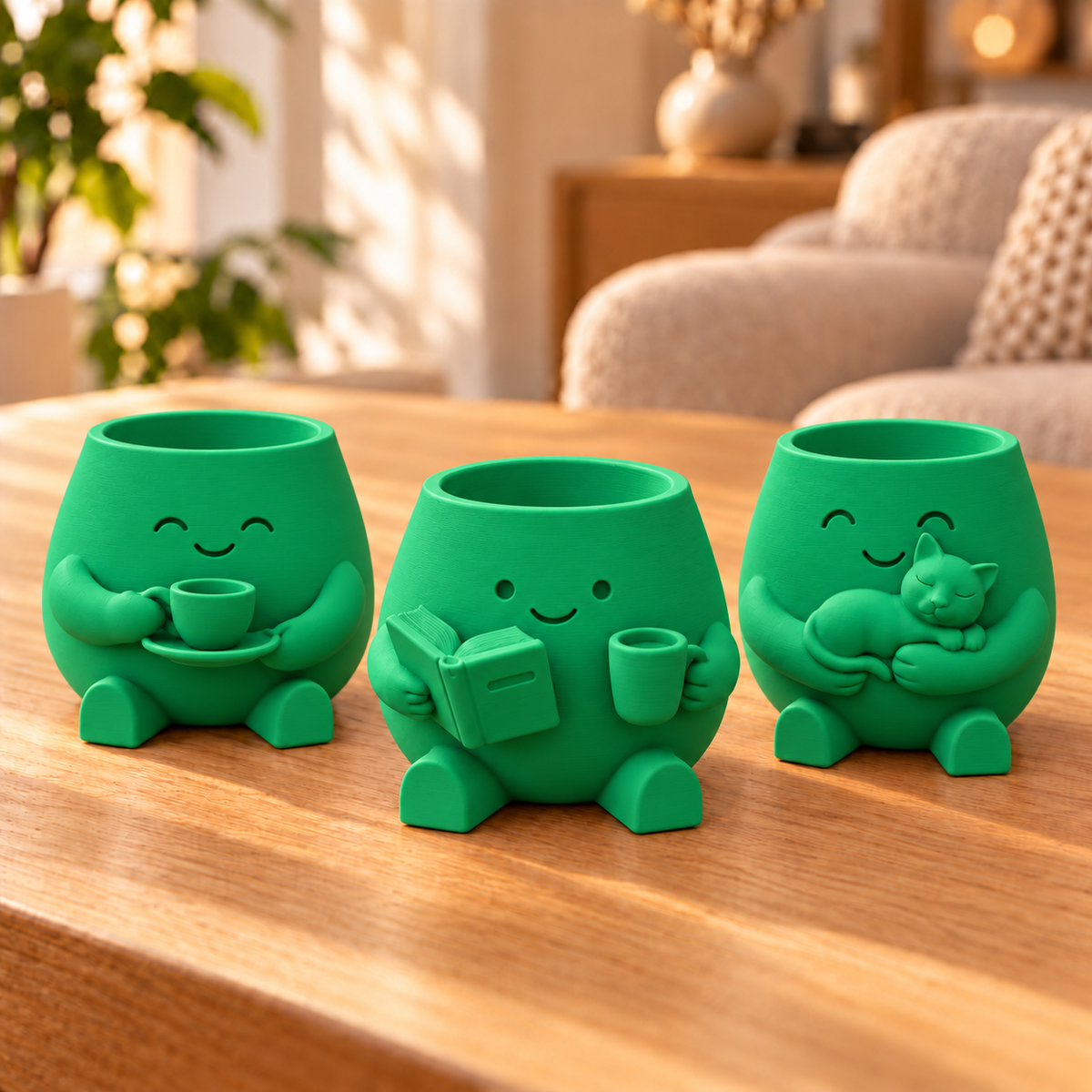 Trio Pequenos Prazeres — Cor: Verde