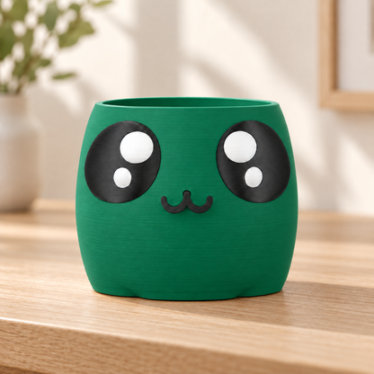 Vaso Carinha — Holly Green — sem planta