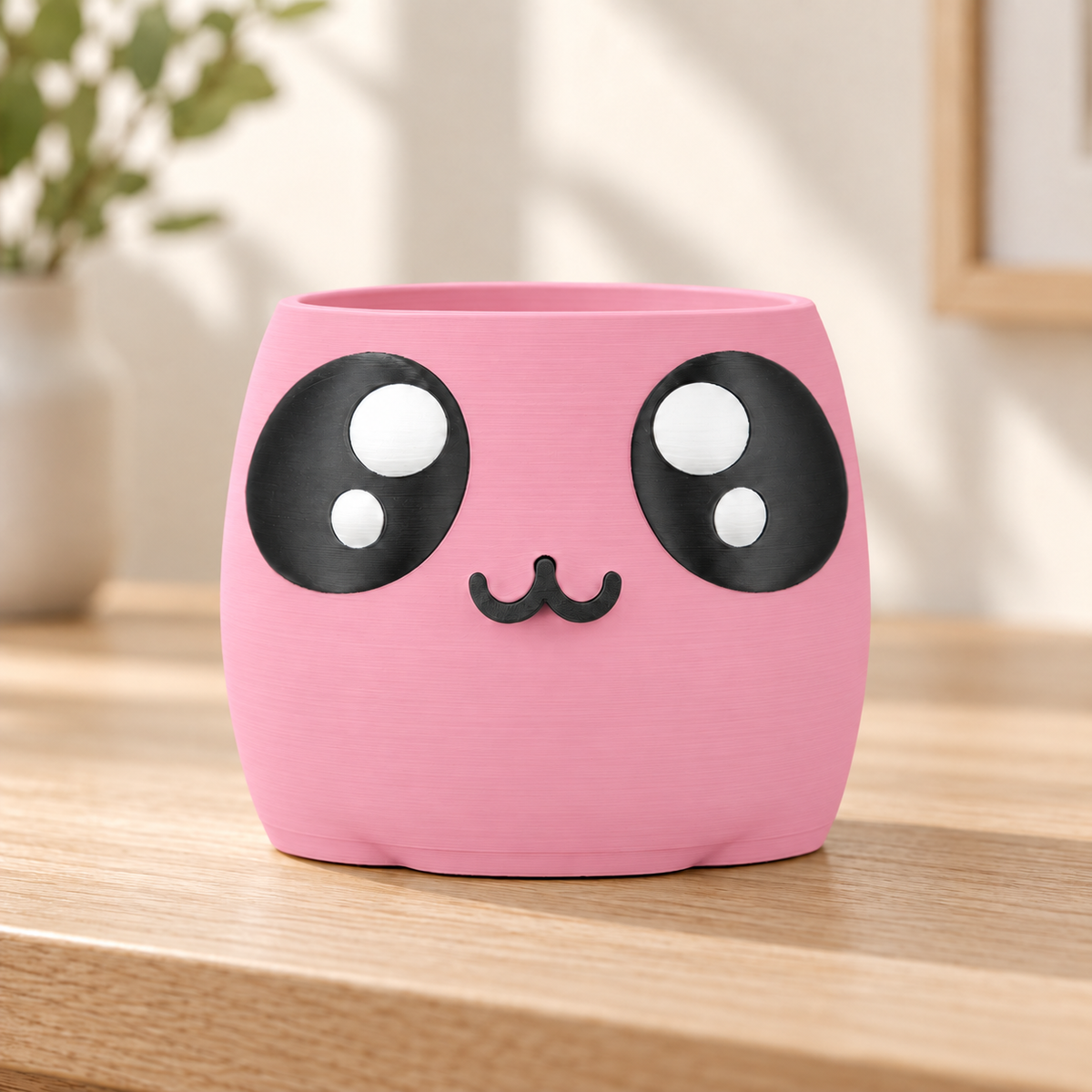 Vaso Carinha — Rosa — sem planta